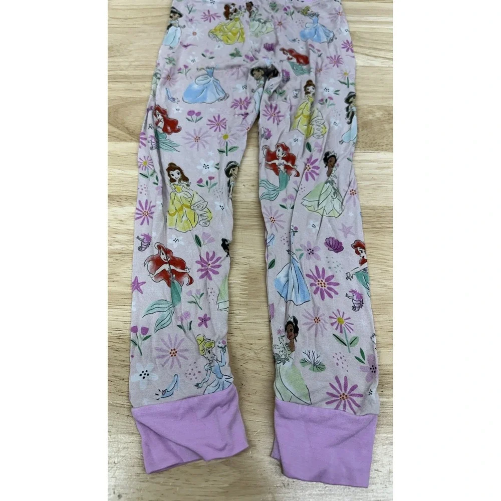 Little Sleepies OG Disney Princess Pajama Set Pink Bamboo 2T Pants Long Sleeve